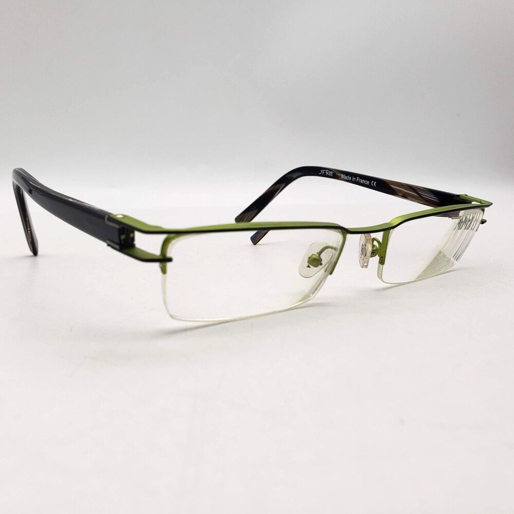 Authentic J.F. Rey JF2135 0042 Half Rim Glasses Frame Unisex Pre-Owned Eyewear
